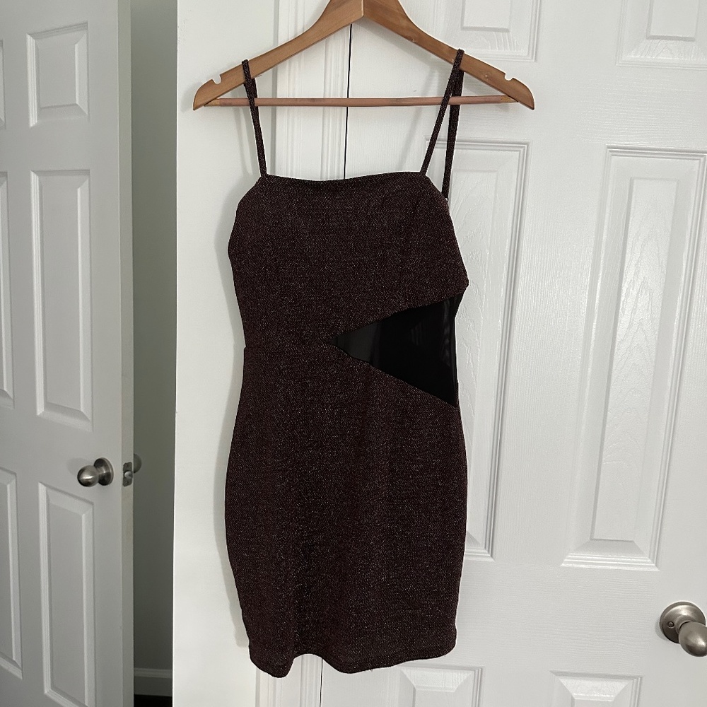 Copper Detailed Night Dress